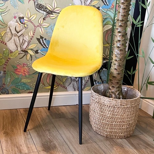 Cheap velvet dining chair - velvet,