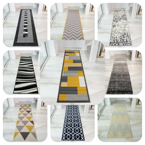 Long grey runner rugs hallway - long,
